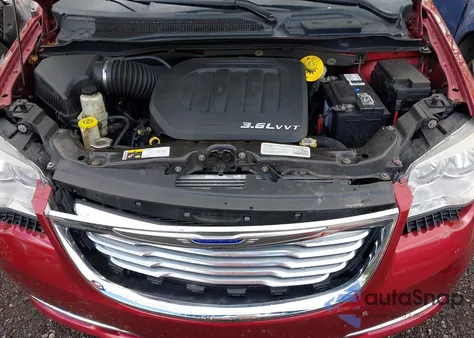 2014 Chrysler Town & Country Touring-L из США, поврежденный, VIN 2C4RC1CG8ER329328